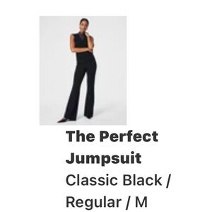 SPANX Elegant Black Jumpsuit